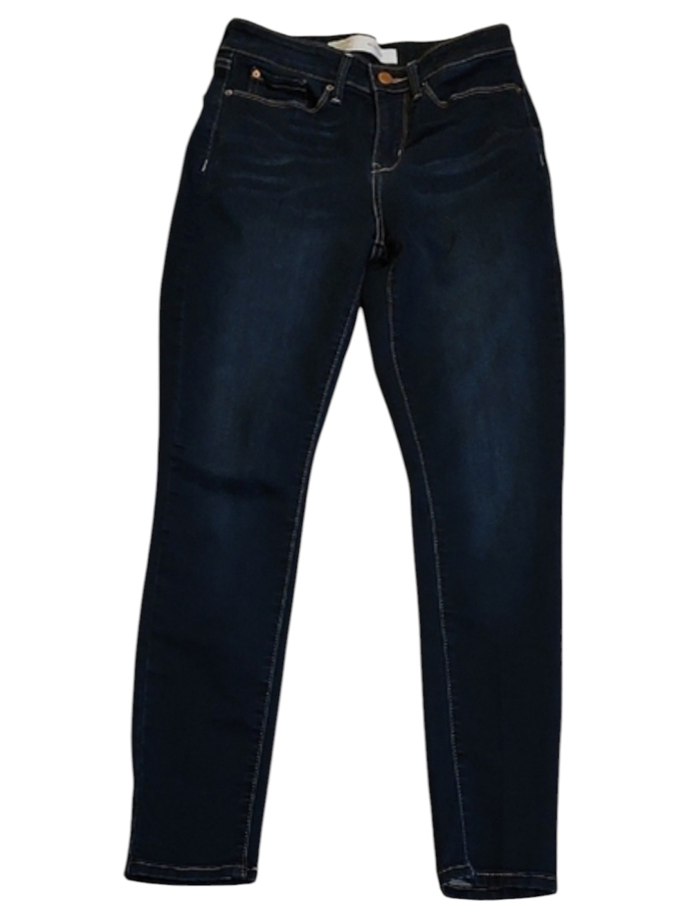 Signature by Levi Strauss Women's Dark Blue Skinny Jeans (#AJEAN16)